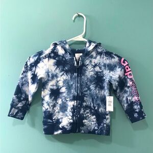NWT … BABY GAP “Size: 3T” Tie Dyed Zip-Up Jacket